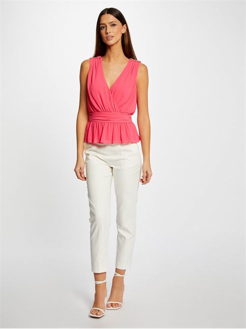 Blusa smanicata OPONS MORGAN DE TOI | OPONSROSE FLUO