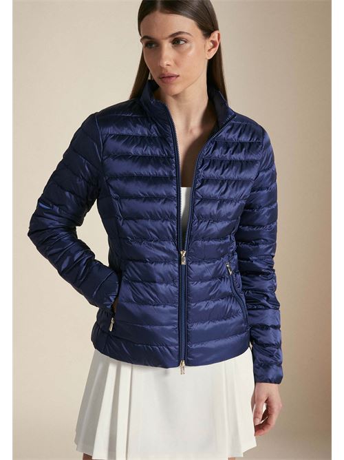 Piumino full zip POLA LONG CIESSE PIUMINI | POLA LONGPATRIOT BLUE-ECLIPSE