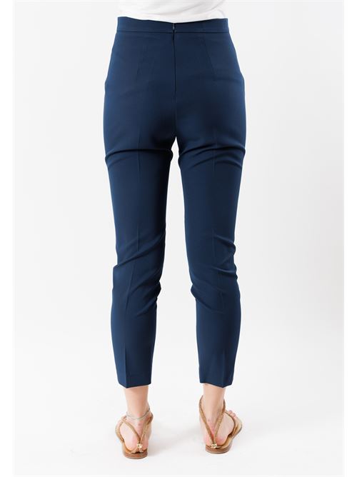 Capri style trousers PE24095 MESANGE | PE24095BLU