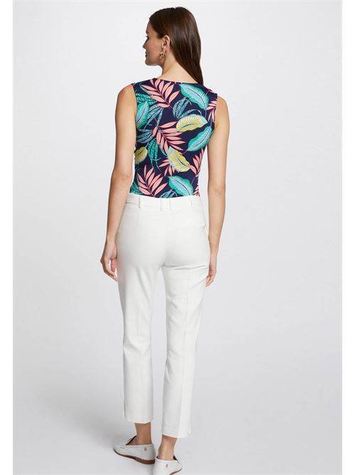 Canotta scollo a V stampata DENISA MORGAN DE TOI | DENISAMULTICO