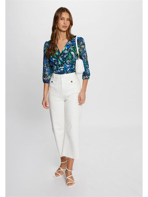 Blusa stampata TIMIO MORGAN DE TOI | TIMIOMULTICO
