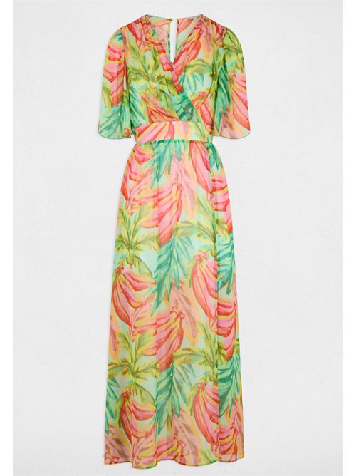 Printed loose maxi dress RCARI.F MORGAN DE TOI | RCARI.FMULTICOLORE
