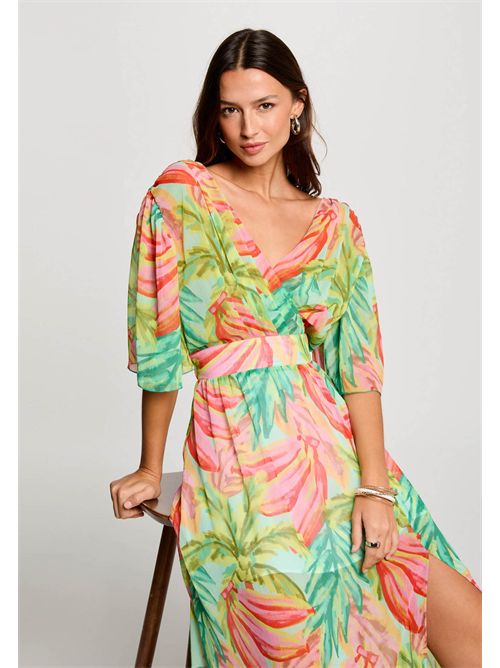 Printed loose maxi dress RCARI.F MORGAN DE TOI | RCARI.FMULTICOLORE