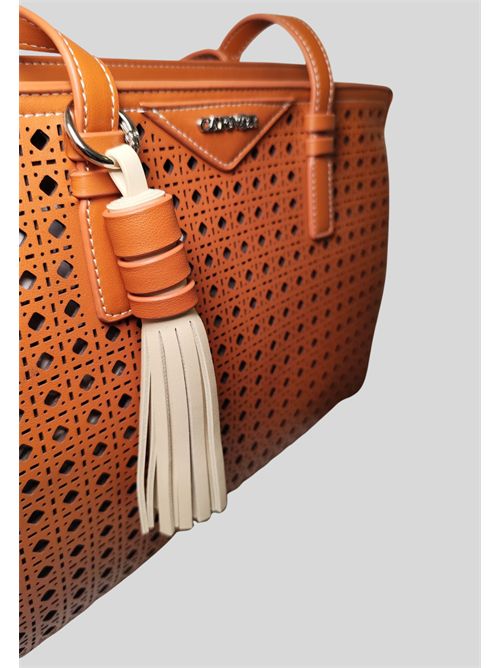 Borsa traforata elegante C3NA1001 CAFE NOIR | C3NA1001CUOIO