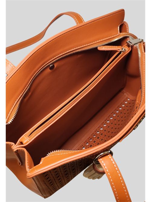 Borsa traforata elegante C3NA1001 CAFE NOIR | C3NA1001CUOIO