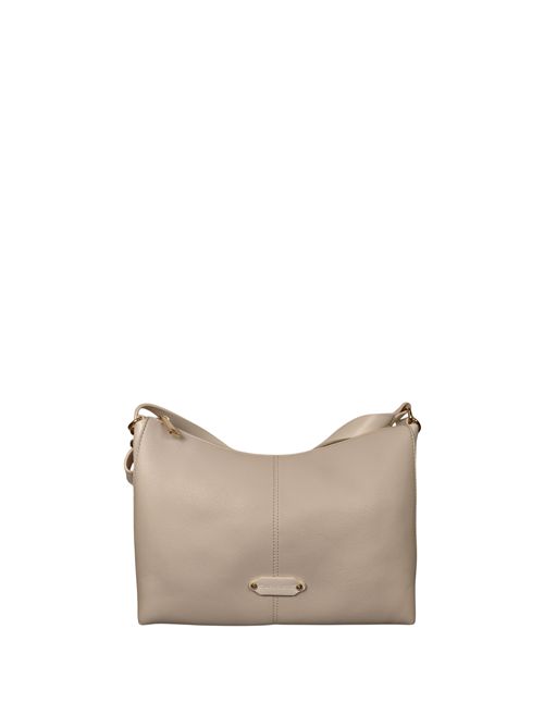 Borsa a sacco effetto pelle martellata C3NM1029 CAFE NOIR | C3NM1029AVORIO