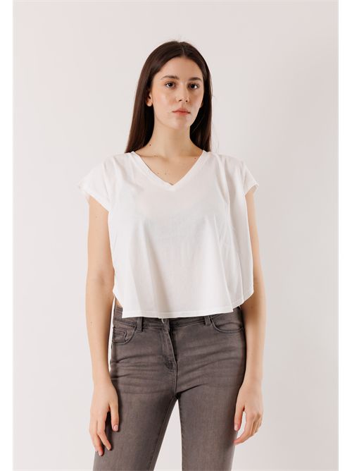 T-shirt morbida scollo V D42400 DEHA | D4240010001