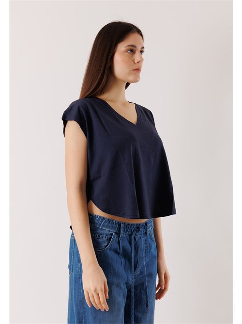 T-shirt morbida scollo V D42400 DEHA | D4240025515