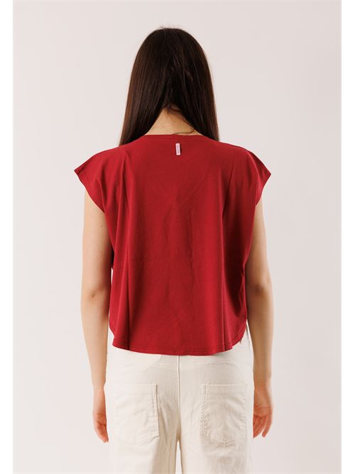 T-shirt morbida scollo V D42400 DEHA | D4240057228