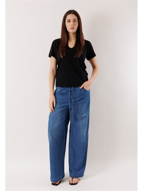 T-shirt scollo V morbida D42515 DEHA | D4251510009