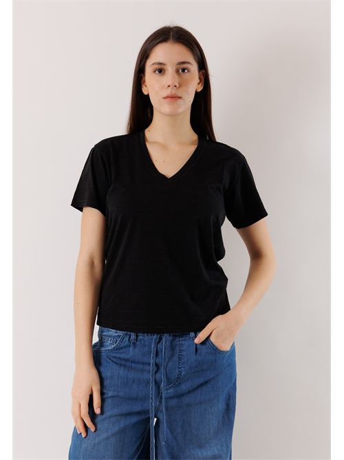 T-shirt scollo V morbida D42515 DEHA | D4251510009