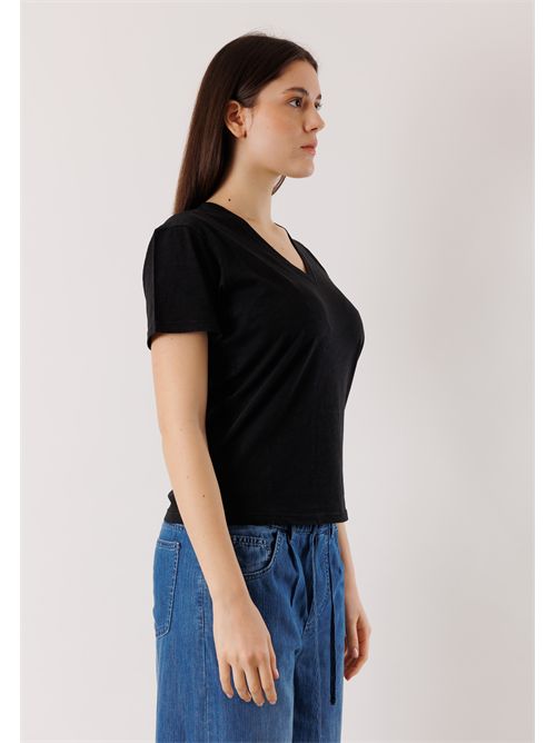 T-shirt scollo V morbida D42515 DEHA | D4251510009