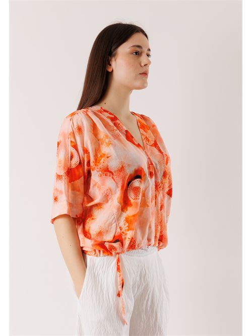 Blusa leggera scollo V D42532 DEHA | D4253257712