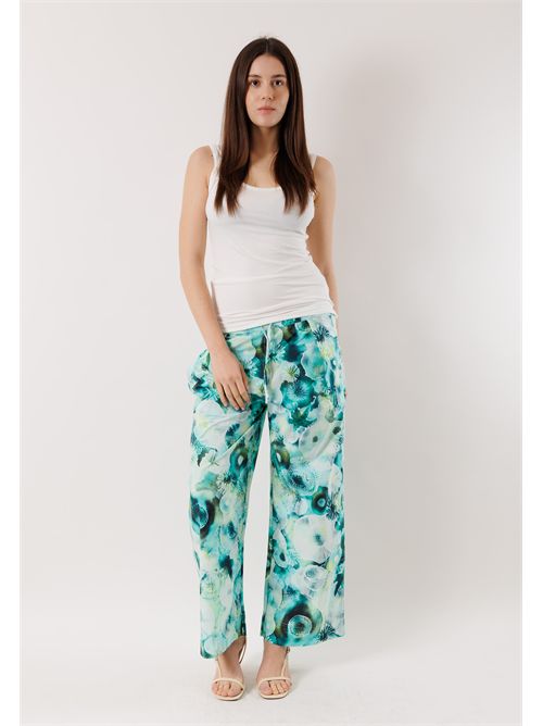 Pantaloni ampi in cotone D42735 DEHA | D4273557705