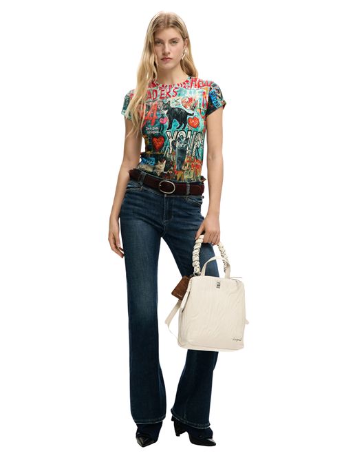 Zaino con impunture ricamate 26SAKP41 DESIGUAL | 26SAKP411008