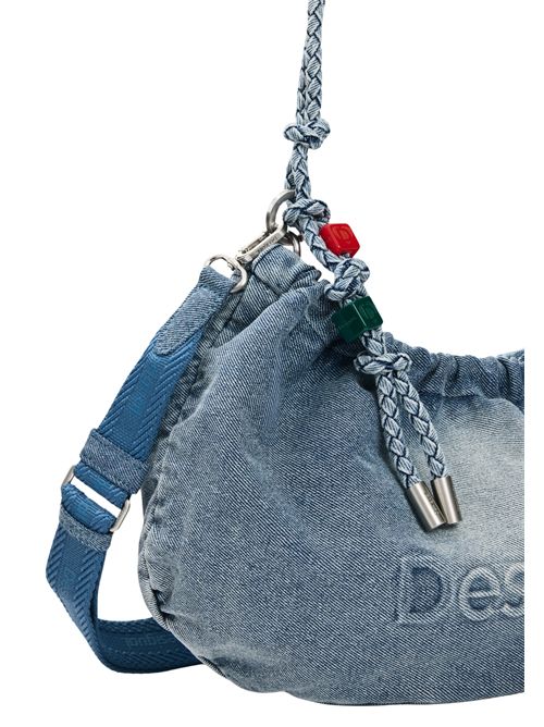 Borsa a spalla in tessuto denim 26SAXD05 DESIGUAL | 26SAXD055005