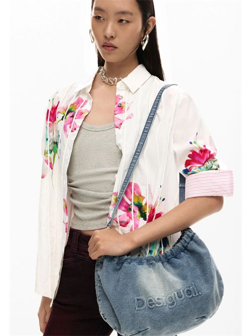 Borsa a spalla in tessuto denim 26SAXD05 DESIGUAL | 26SAXD055005
