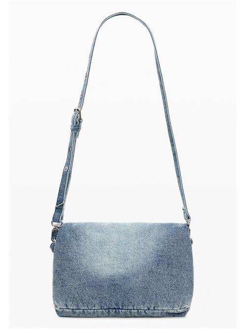 Borsa con patta in tessuto denim 26SAXD28 DESIGUAL | 26SAXD285005
