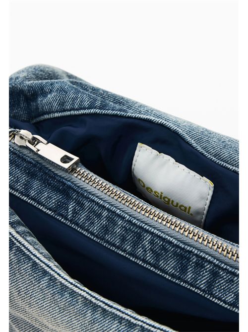 Borsa con patta in tessuto denim 26SAXD28 DESIGUAL | 26SAXD285005