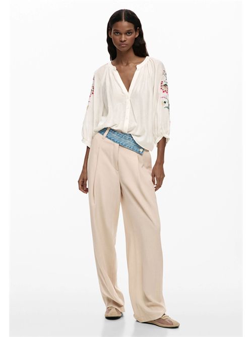 Embroidered fabric blouse 26SWBW13 DESIGUAL | 26SWBW131000