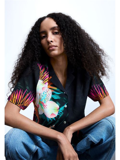 Camicia a maniche corte tropicale 26SWCW36 DESIGUAL | 26SWCW362000