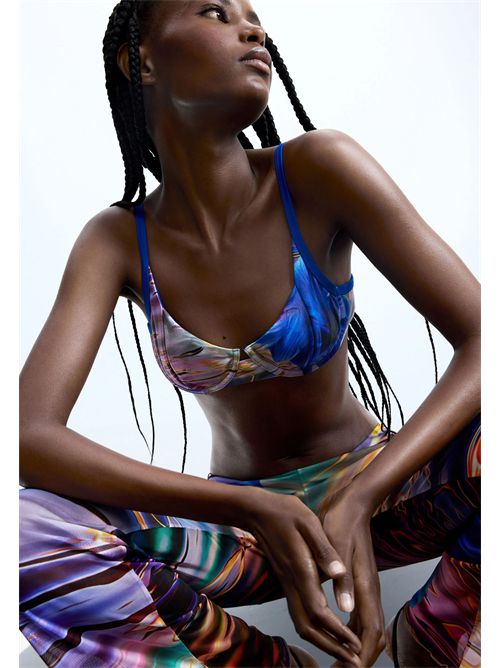 Pantalone fluido acquamarina 26SWPK08 DESIGUAL | 26SWPK085054