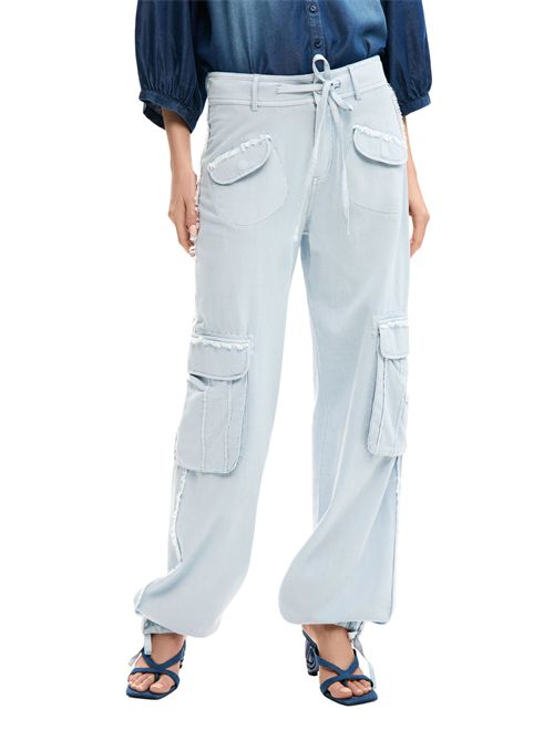 Pantalone stile cargo con tasche 26SWPW25 DESIGUAL | 26SWPW255002