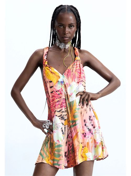 Tuta corta fantasia tropicale 26SWPW54 DESIGUAL | 26SWPW543049