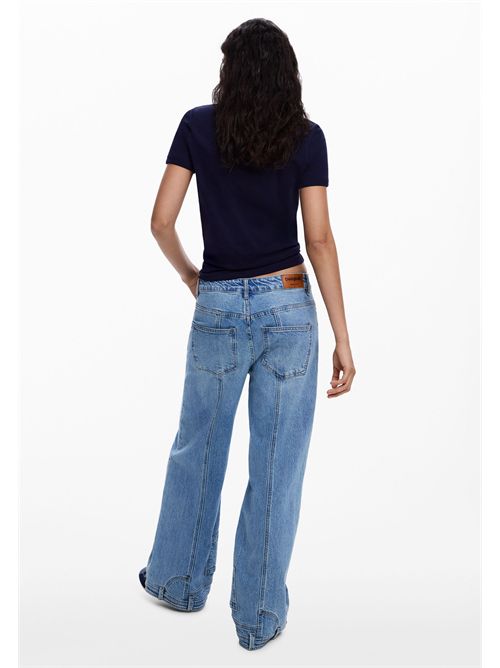 T-shirt con stampa fiore 26SWTK03 DESIGUAL | 26SWTK035000