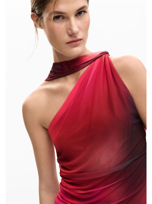 Top in tulle monospalla 26SWTK31 DESIGUAL | 26SWTK313098