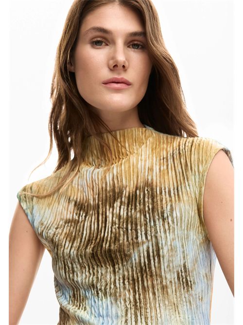 Short dress in fabric with texture and abstract print 26SWVK18 DESIGUAL | 26SWVK186014