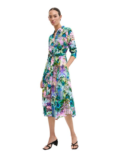Long garden print shirt dress 26SWVW13 DESIGUAL | 26SWVW138018