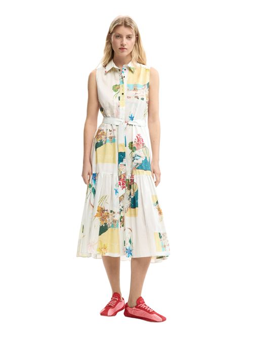 Abito chemisier con cartoline 26SWVW15 DESIGUAL | 26SWVW155002