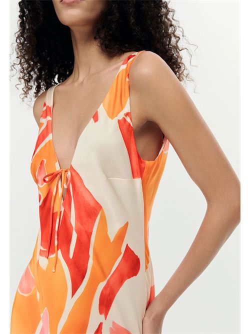 Short dress with wide straps and flower print 26SWVW44 DESIGUAL | 26SWVW447002