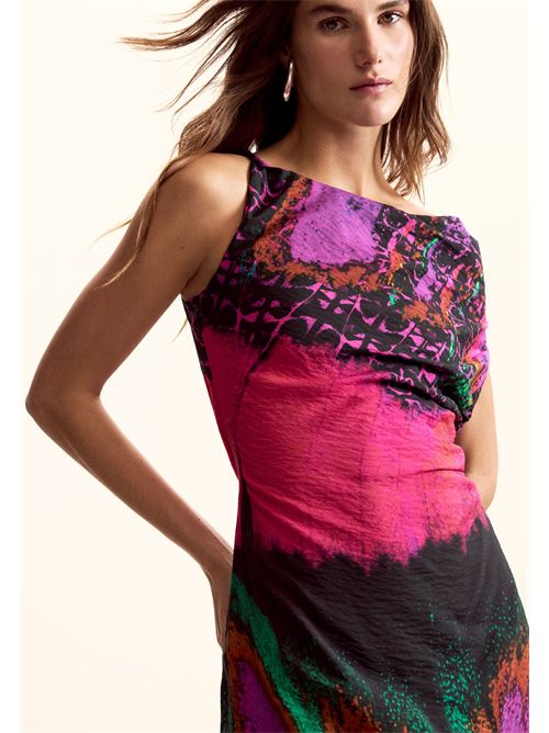Tight short dress designed by Mr. Christian Lacroix 26SWVW59 DESIGUAL | 26SWVW593062