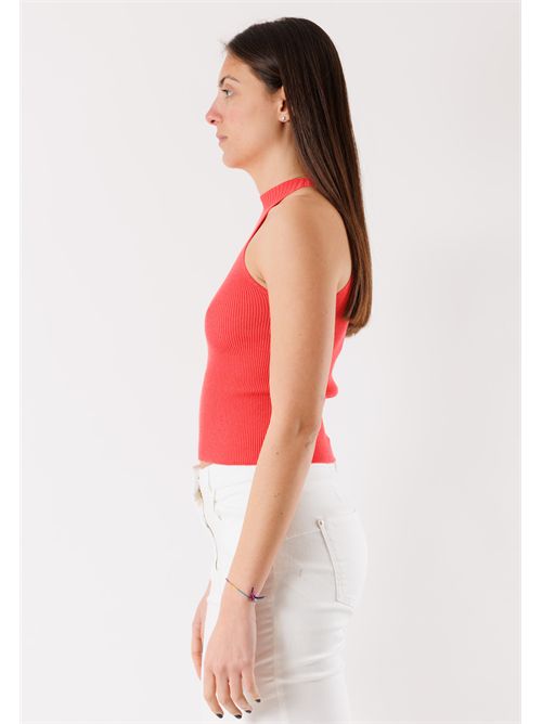 Top aderente in maglia leggera 3M1503C KONTATTO | 3M1503CCORALLO