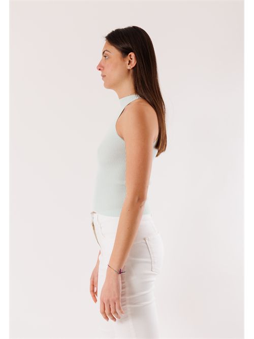 Top aderente in maglia leggera 3M1503C KONTATTO | 3M1503CMENTA