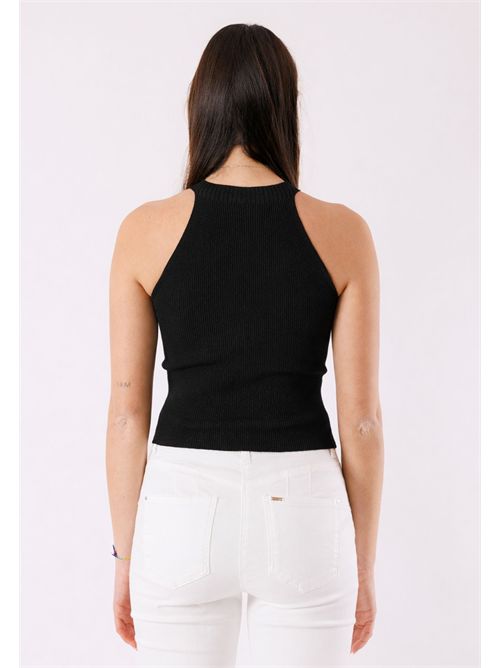 Form-fitting top in lightweight knit 3M1503C KONTATTO | 3M1503CNERO