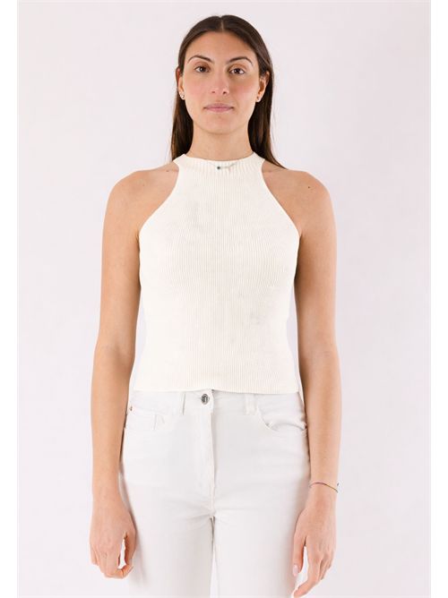 Form-fitting top in lightweight knit 3M1503C KONTATTO | 3M1503CPANNA