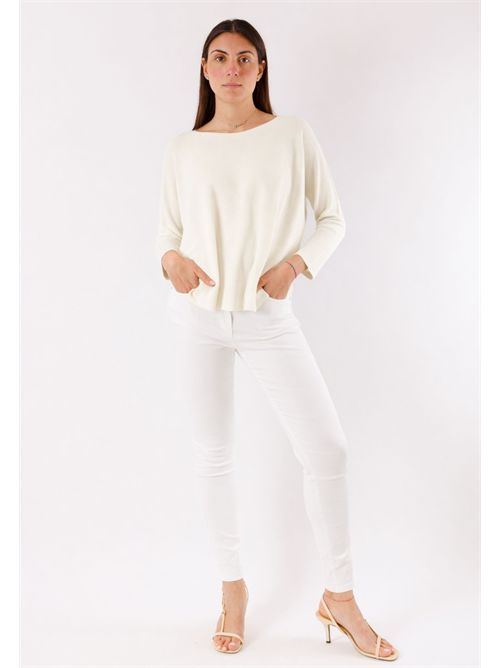 Maglia fluida girocollo 3M1511 KONTATTO | 3M1511CPANNA