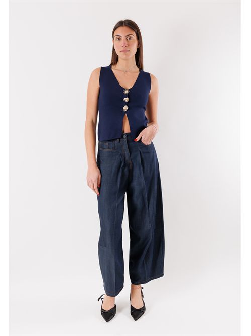 Gilet bottoni 3M1540 KONTATTO | 3M1540CBLU