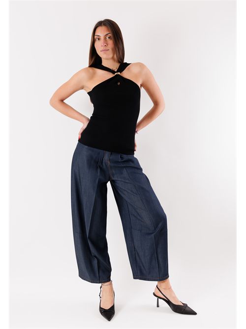 Top incrocio 3M1541 KONTATTO | 3M1541CNERO