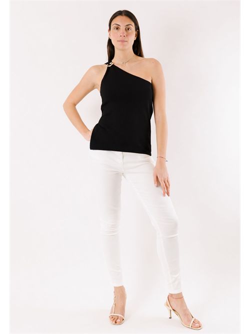 Top one-shoulder pin 3M1549C KONTATTO | 3M1549CNERO