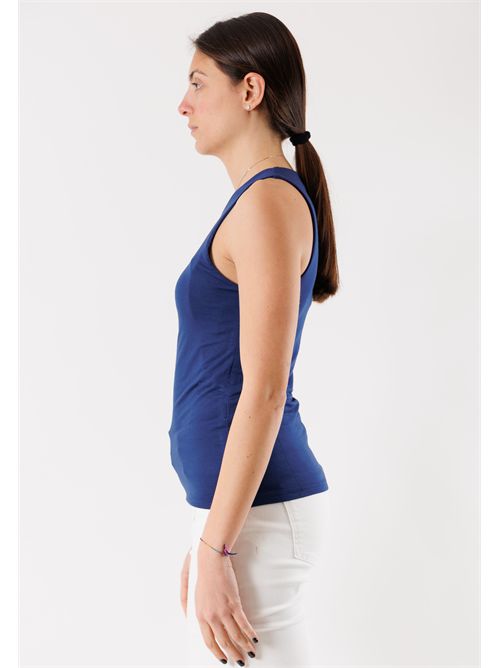 Top basic aderente MR6001C KONTATTO | MR6001CBLU ZAFFIRO