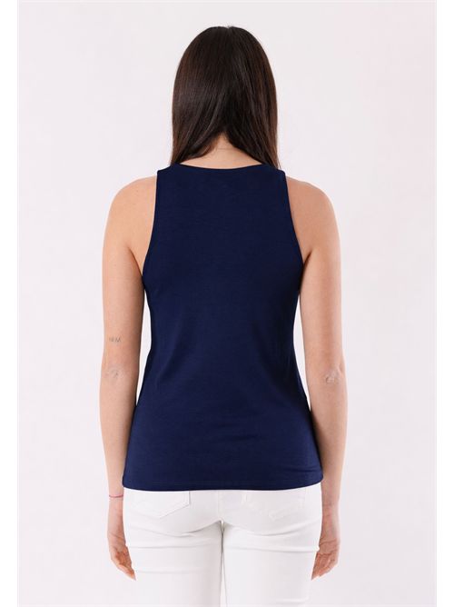 Top basic fitted MR6001C KONTATTO | MR6001CBLU