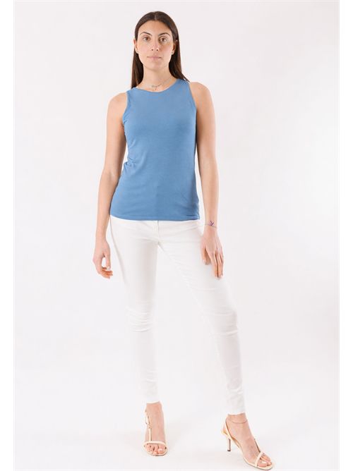 Top basic fitted MR6001C KONTATTO | MR6001CDENIM