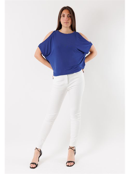 cut-out blouse MR6004C KONTATTO | MR6004CBLU ZAFFIRO