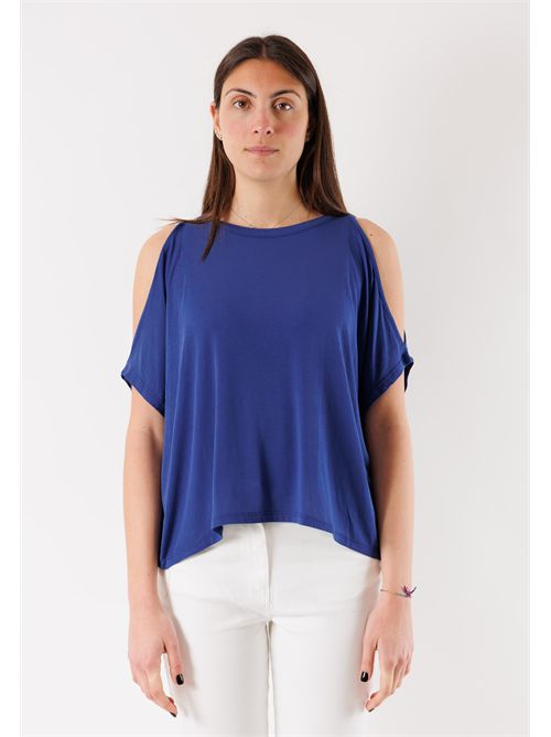 cut-out blouse MR6004C KONTATTO | MR6004CBLU ZAFFIRO