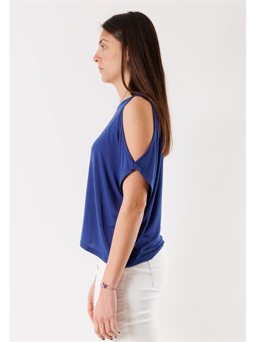 cut-out blouse MR6004C KONTATTO | MR6004CBLU ZAFFIRO