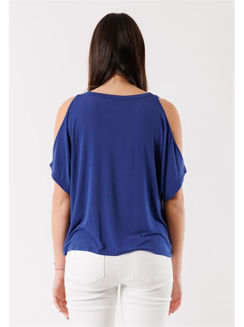cut-out blouse MR6004C KONTATTO | MR6004CBLU ZAFFIRO